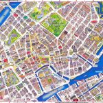 Virtual Interactive 3D Copenhagen Denmark City Center Free Printable   Printable Satellite Maps