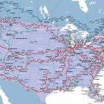 Visit America's Most Stunning National Parkstrain In 2019   Amtrak California Zephyr Route Map