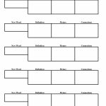 Vocabulary Chart Template | Scope Of Work Template | Aie Board   Vocabulary Maps Printable Free