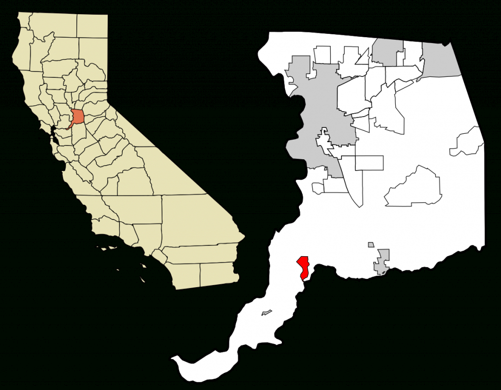 Walnut Grove, California - Wikipedia - Walnut California Map