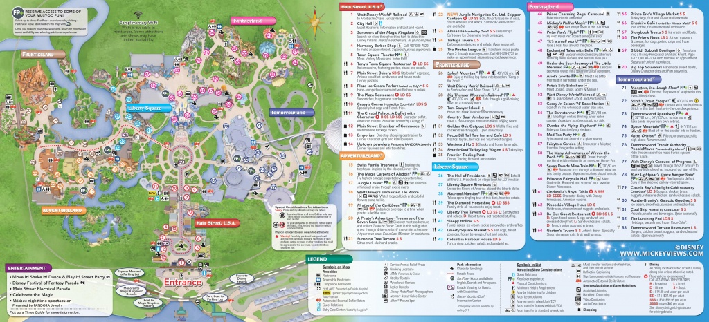Walt Disney World Maps - Disney World Florida Hotel Map