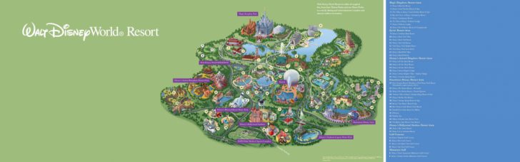 Disney World Florida Resort Map