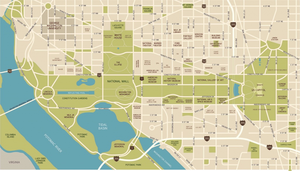 Washington, D.c. National Mall Maps, Directions, And Information - Printable Map Of The National Mall Washington Dc
