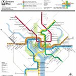 Washington, D.c. Subway Map | Rand   Printable Dc Metro Map