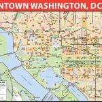 Washington Dc Printable Map And Travel Information | Download Free   Printable Map Of Washington Dc Sites