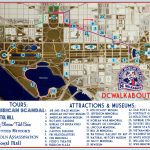 Washington Dc Tourist Map | Tours & Attractions | Dc Walkabout   Printable Map Of Dc