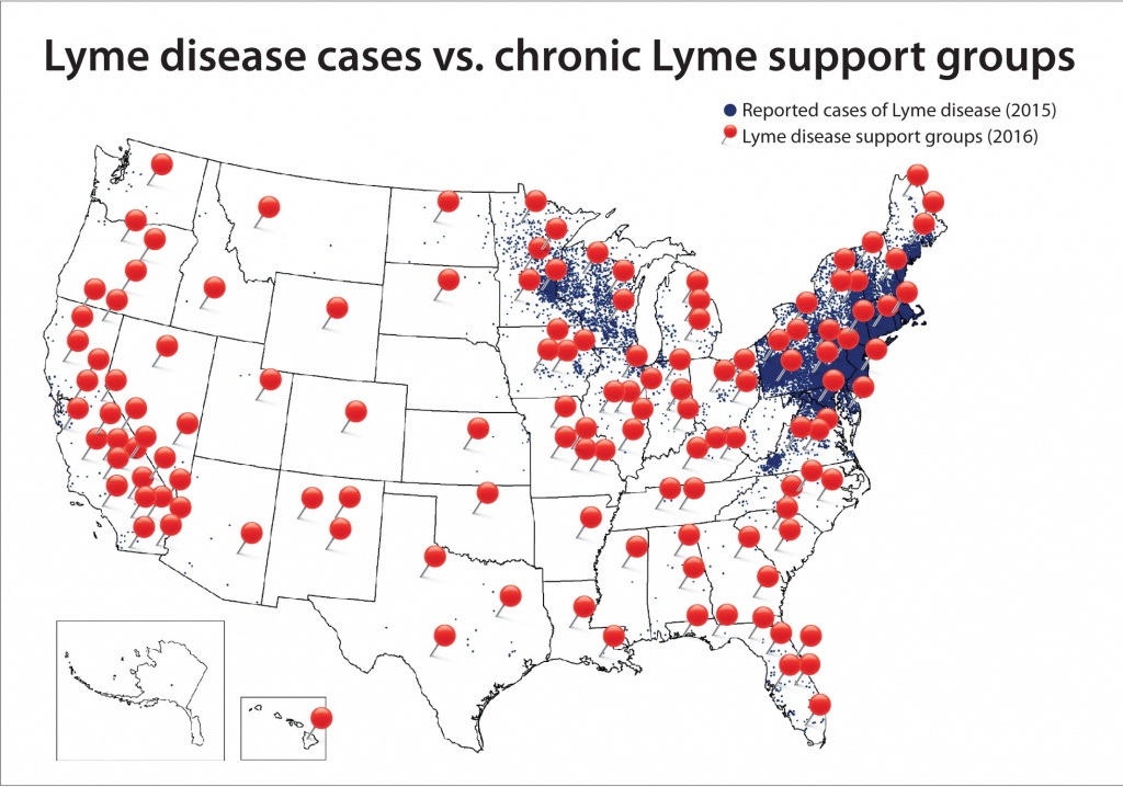 Researchers Compile Lyme Disease Risk Map, According To American - Lyme ...