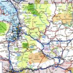Washington Road Map   Printable Map Of Washington State