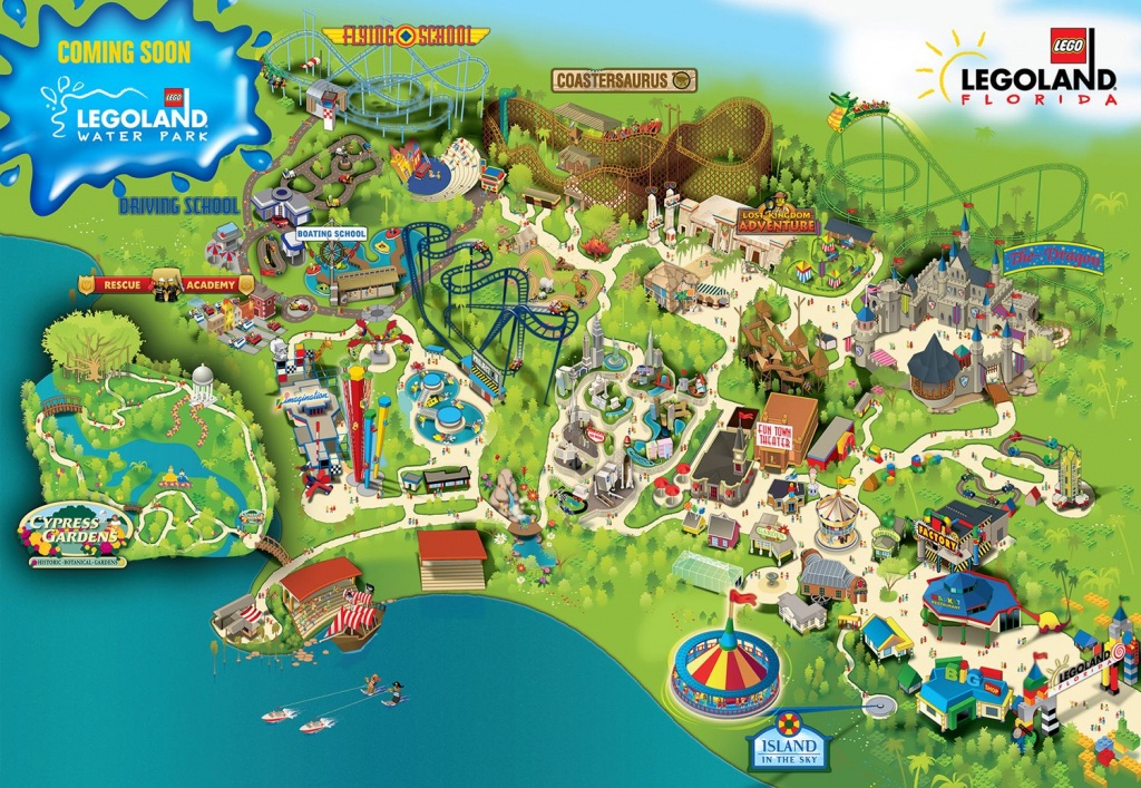 Water Parks | The Water Park Combo Ticket Is Valid Only For The - Legoland Florida Hotel Map
