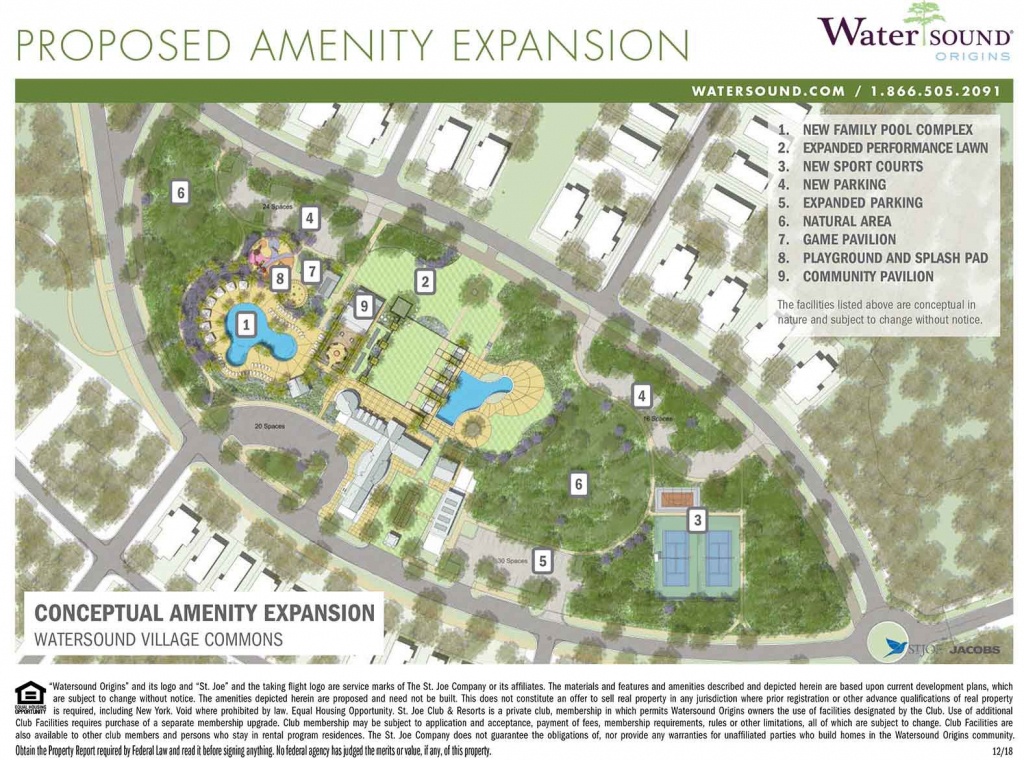 Watersound Origins - Watersound Florida Real Estate - Watersound Florida Map