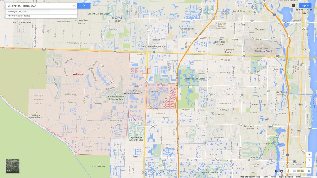 Wellington Florida Map - Wellington Florida Map