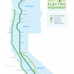 West Coast Green Highway: West Coast Electric Highway   Dc Fast Charging Stations California Map