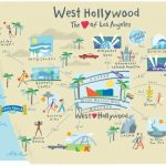 West Hollywood, Ca Guide To Hotels, Shopping, Restaurants, Things To   Map Of West Hollywood California