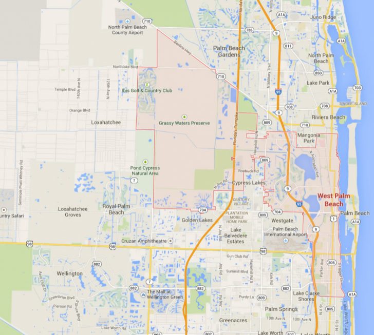 Satellite Beach Florida Map