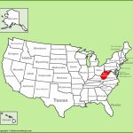 West Virginia State Maps | Usa | Maps Of West Virginia (Wv)   Printable Map Of West Virginia