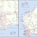 Western Australia Road Map   Printable Map Of Western Australia