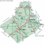 Wharton County | The Handbook Of Texas Online| Texas State   Map Of Matagorda County Texas