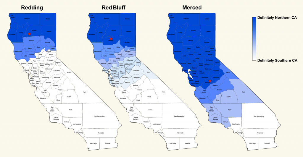 Where Exactly Is Northern California? | Nspr - Divide California Map