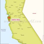 Where Is Santa Cruz Located In California, Usa   Santa Cruz California Map