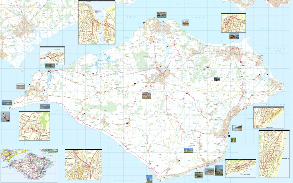 Where Is The Isle Of Wight? Free Map, Including Cowes, Ryde, Newport - Printable Map Of Isle Of Wight