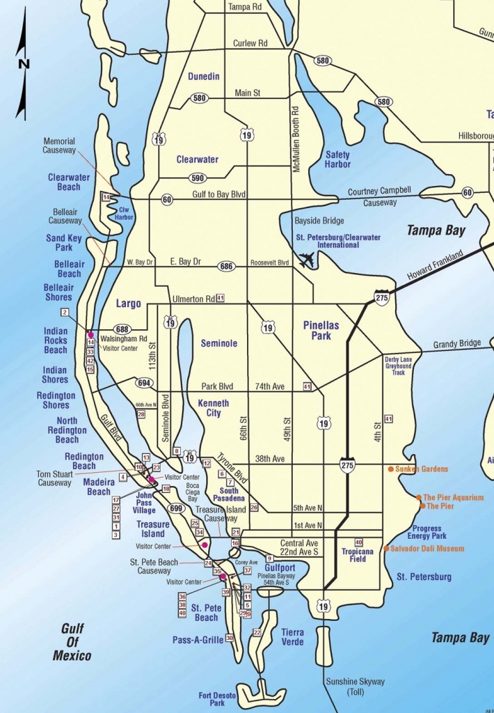 While You&amp;#039;re Away Home Watch Services - Redington Beach Florida Map