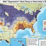Who Has The Most Oppressive Weather?   Florida Heat Index Map