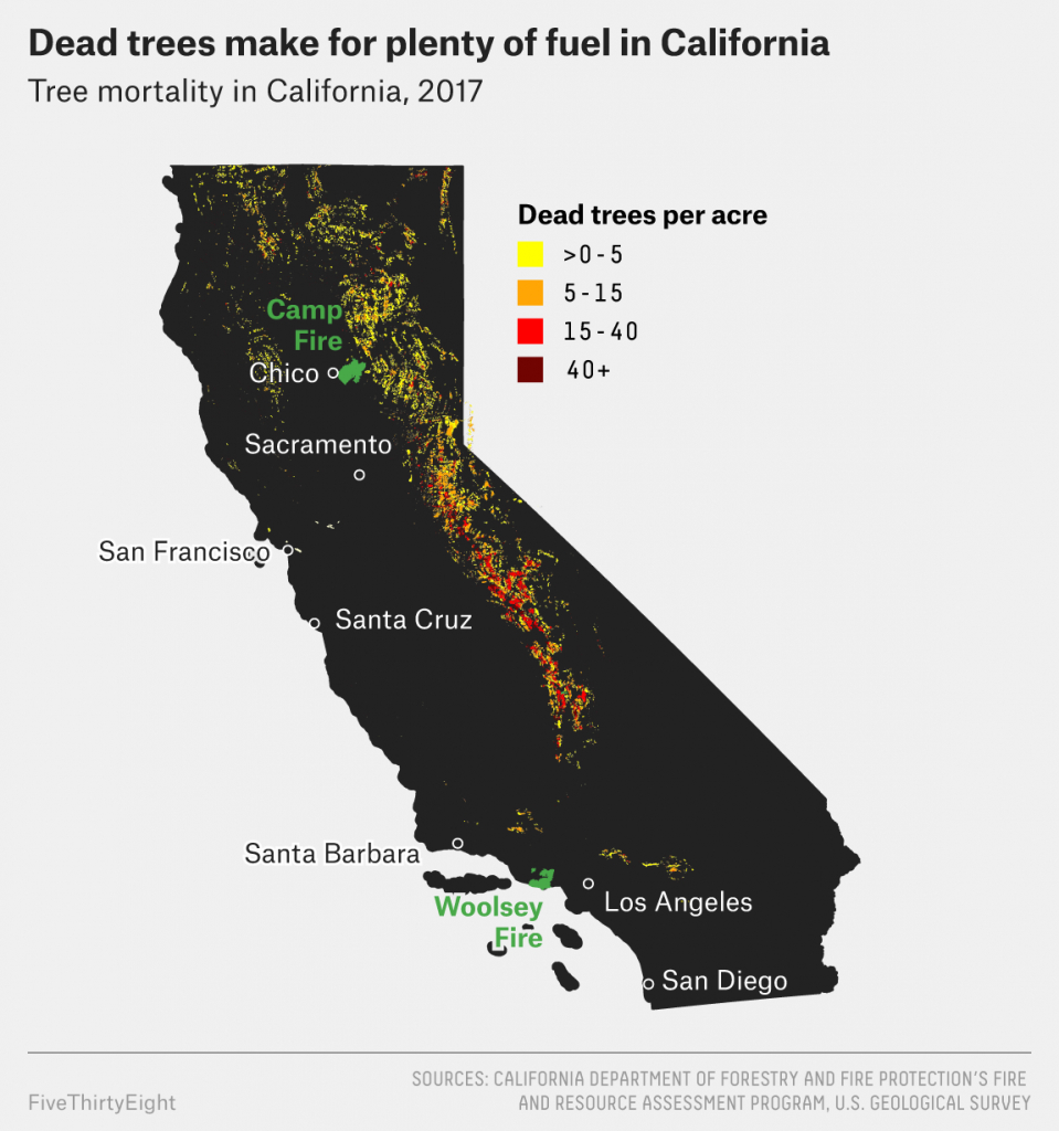 Map: See Where Wildfires Are Burning In California - Nbc Southern ...