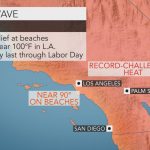 Wildfire Danger To Remain High In Western Us As Heat Wave Persists   Southern California Heat Map