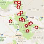 Wildfires In Arizona: See Where Fires Are Burning Across State   Abc News California Fires Map