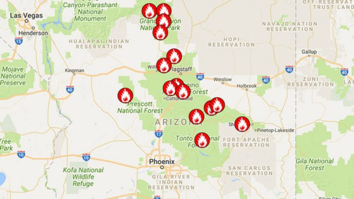Abc News California Fires Map