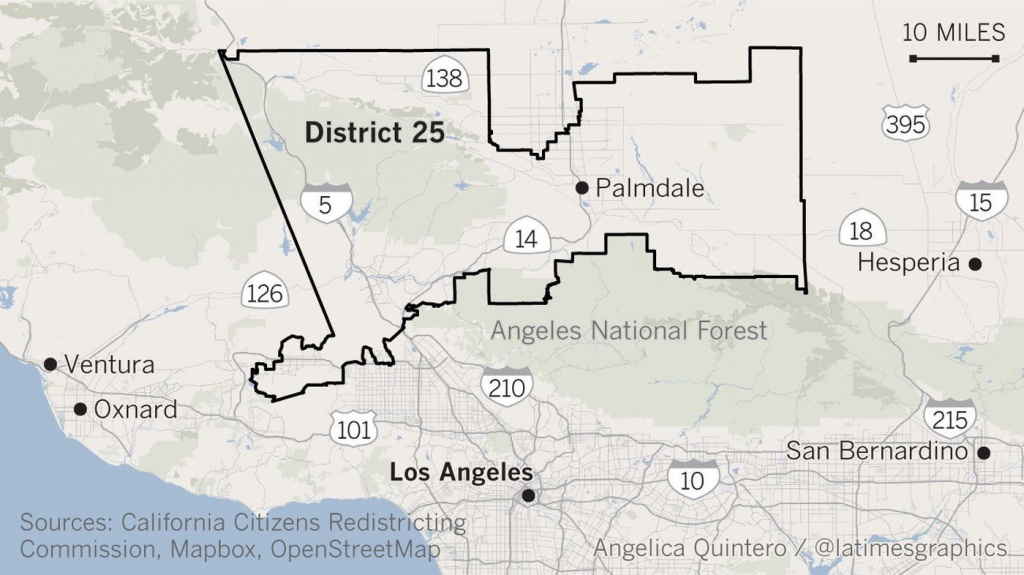 Will Democrats Blow Another Chance To Unseat Gop Steve Knight In - California 25Th District Map