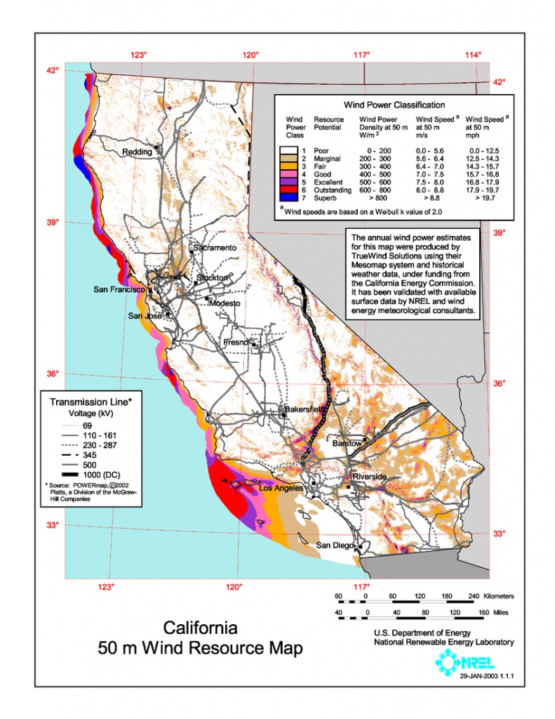 Wind Power In California - Wikipedia - Nuclear Power Plants In California Map