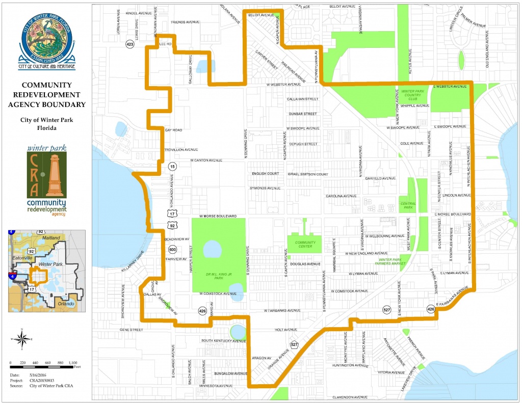 Winter Park Fl Map | Dehazelmuis - Winter Park Florida Map