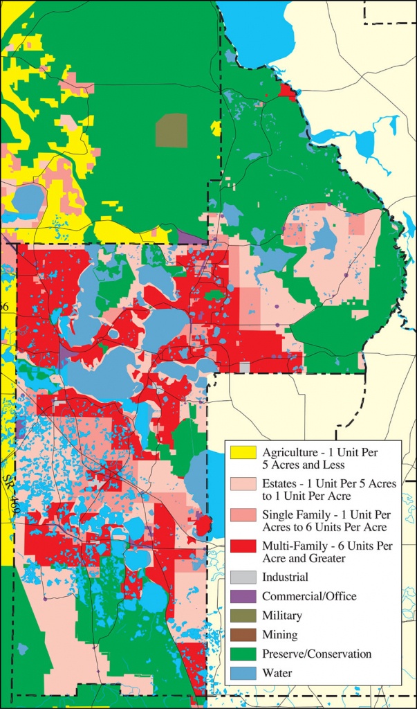 Withlacoochee River Watershed Distribution Of Generalized Future - Map Of Lake County Florida