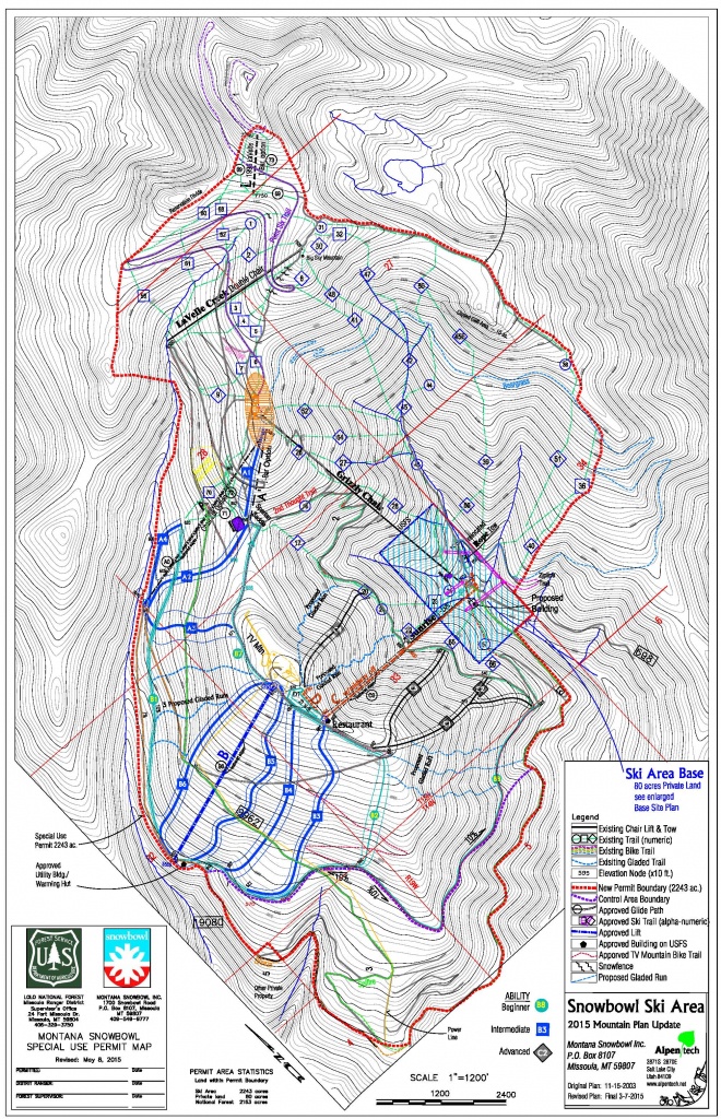 Working At Snowbowl – Snowbowl - Printable Missoula Map