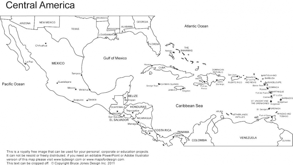 World Map Countries And Capitals Quiz New Central America With Of 7 - Central America Map Quiz Printable