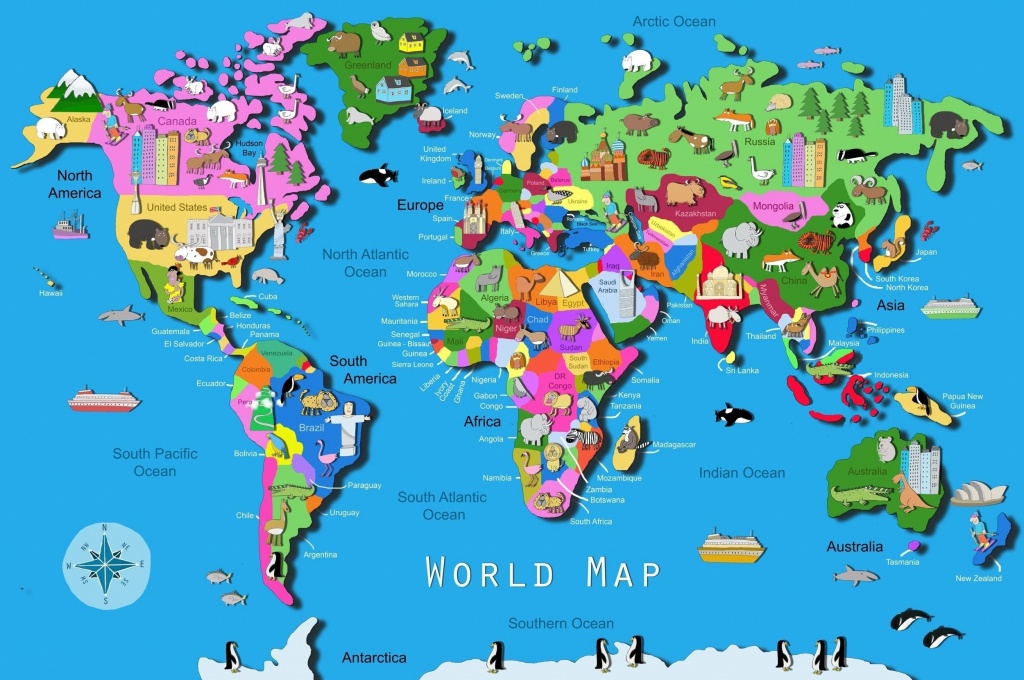 World Map Download Big Size Fresh World Map Kids Printable Valid - World Map Puzzle Printable