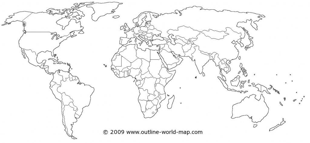 World Map | Dream House! | World Map Coloring Page, Blank World Map - Printable Map Of World Blank