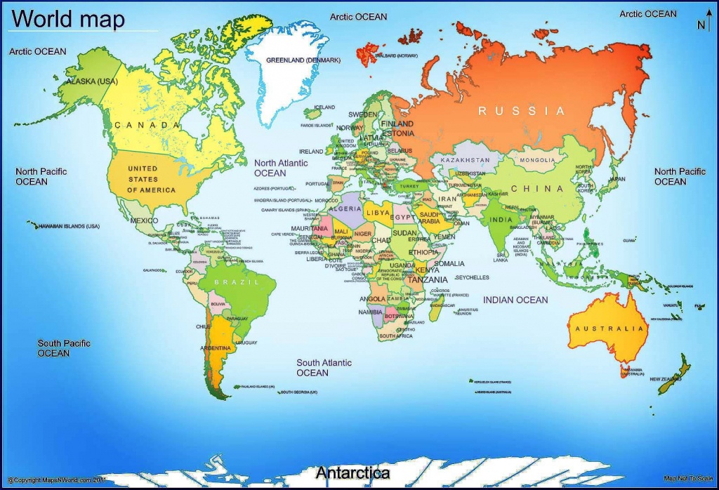 World Map - Free Large Images | Maps | World Map With Countries - Large Printable World Map Labeled