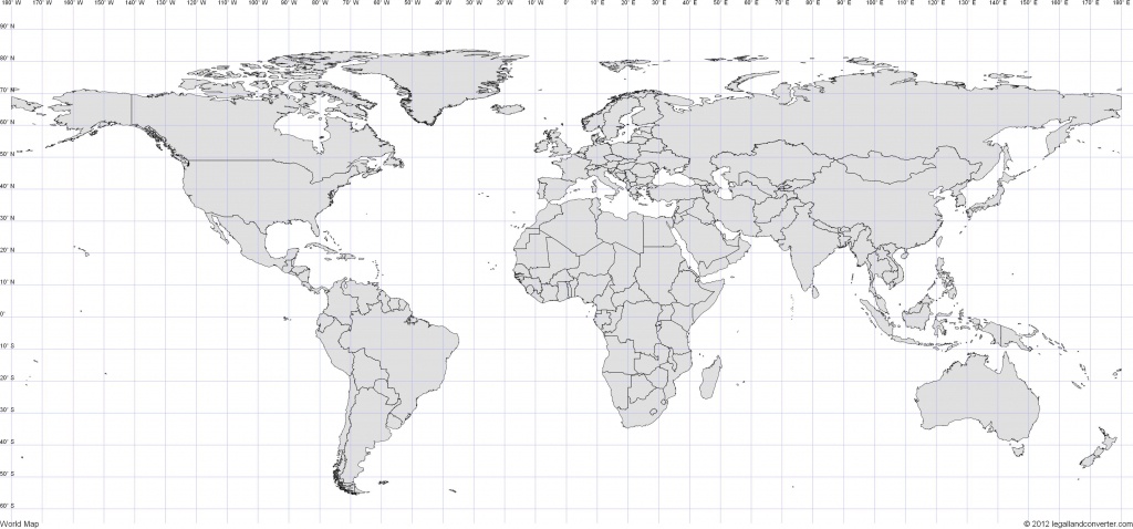 World Map Latitude Longitude | Education | World Map Latitude - Printable World Map With Latitude And Longitude
