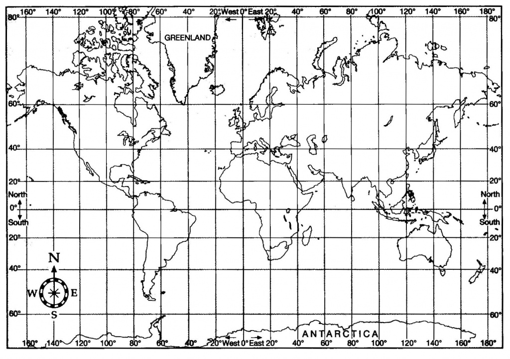 World Map Latitude Longitude Pdf Inspirationa With And | Bday | Map - Map Of World Latitude Longitude Printable