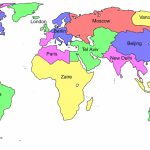 World Map With Countries And Continents Fresh Labeled New Copy Maps   Large Printable World Map Labeled