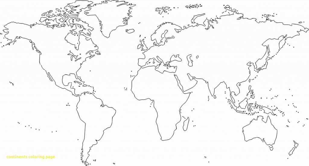 World Outline Map For Students Pdf New Blank Continents Inside - World Map Continents Outline Printable
