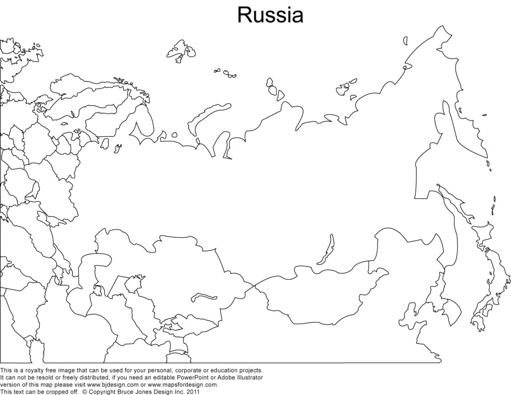 World Regional Printable, Blank Maps • Royalty Free, Jpg - Outline Map Of Russia Printable