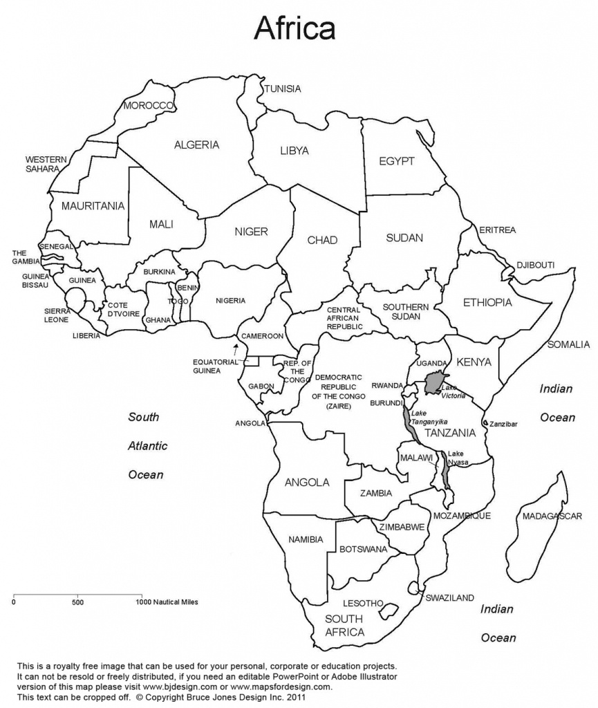 World Regional Printable, Blank Maps • Royalty Free, Jpg - Printable Blank Map Of Africa