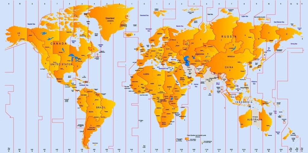 World Time Zone Map 2 8 - World Wide Maps - World Map Time Zones Printable Pdf