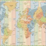 World Time Zones Map   World Time Zone Map Printable Free