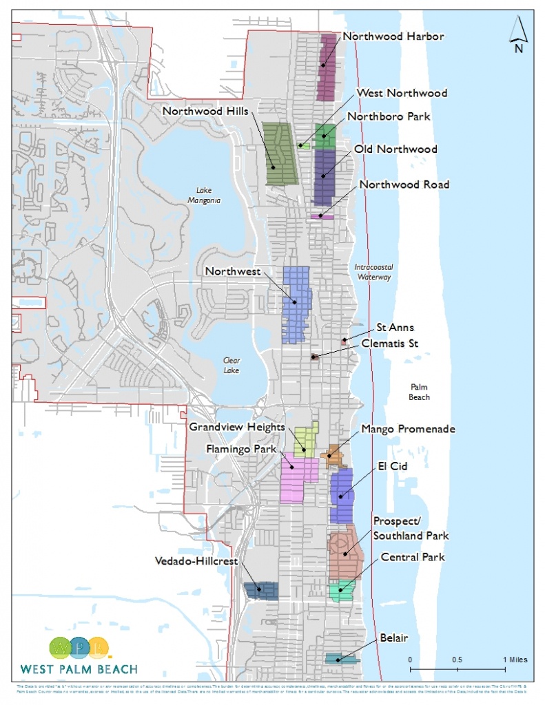 Wpb | City Of West Palm Beach Development Services - Map Of West Palm Beach Florida Showing City Limits