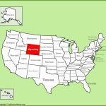 Wyoming State Maps | Usa | Maps Of Wyoming (Wy)   Wyoming State Map Printable