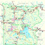 Yellowstone Road Map   Printable Map Of Yellowstone